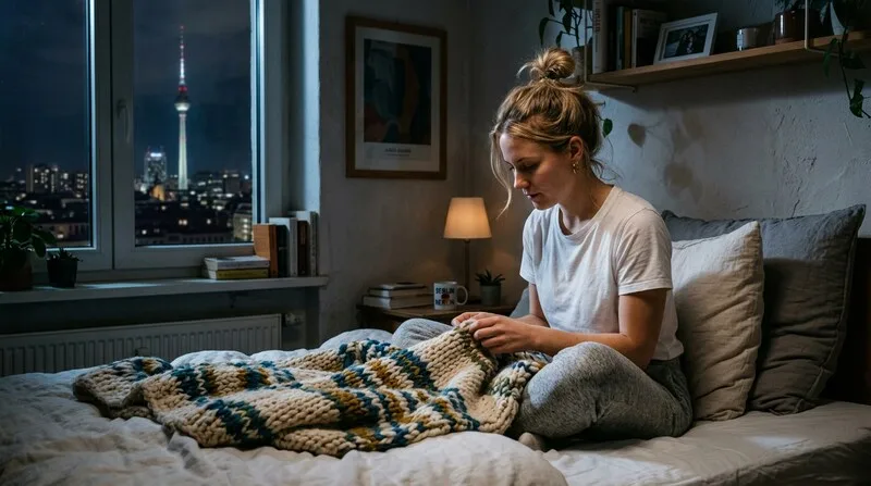 Mann sitzt auf Bank im Park nach dem Sport — Rhodiola Rosea